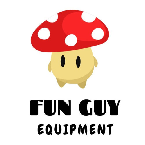Official site image from FunGuy Equipment showing listed products or brand materials.