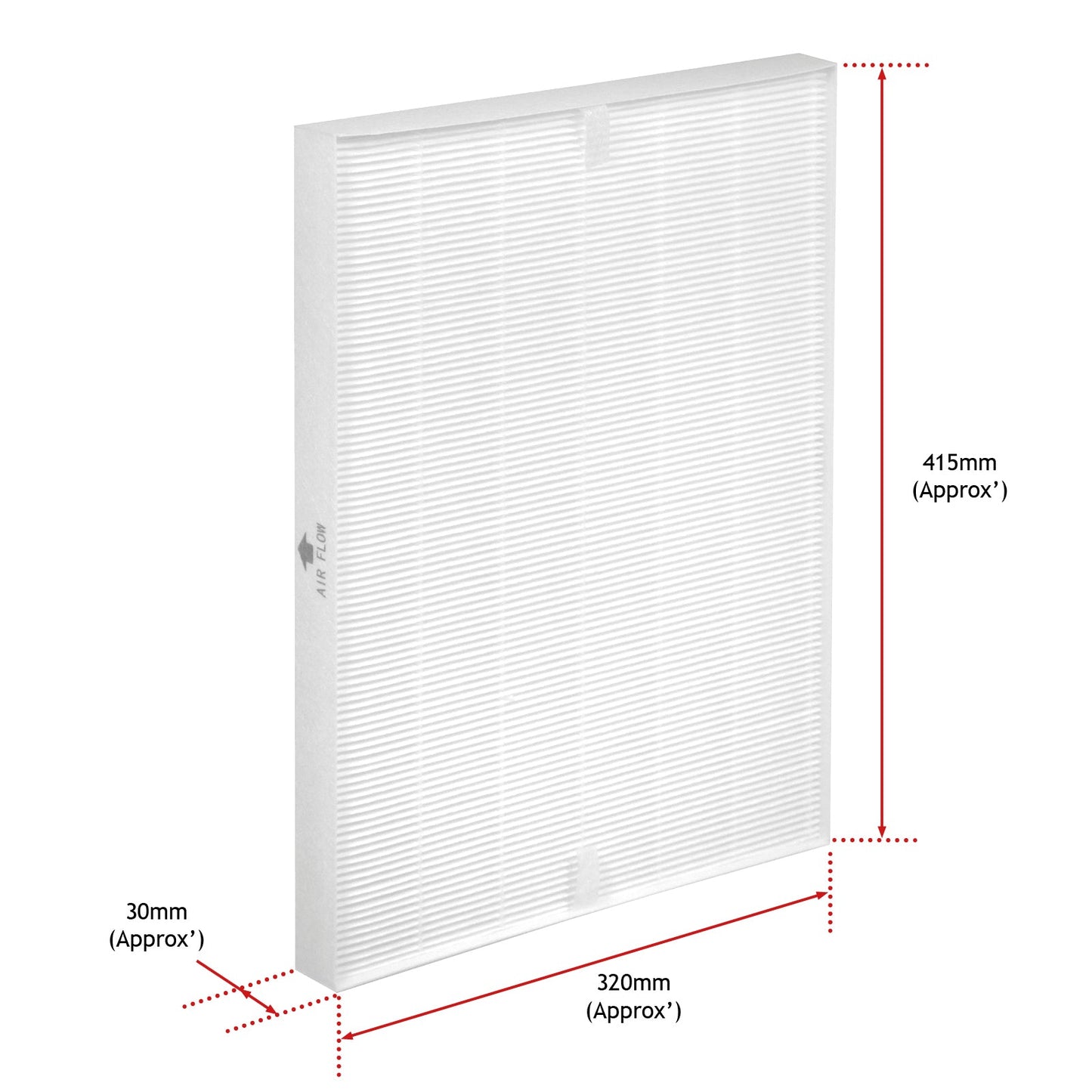 Replacement HEPA filter for Laminar Flow Hoods